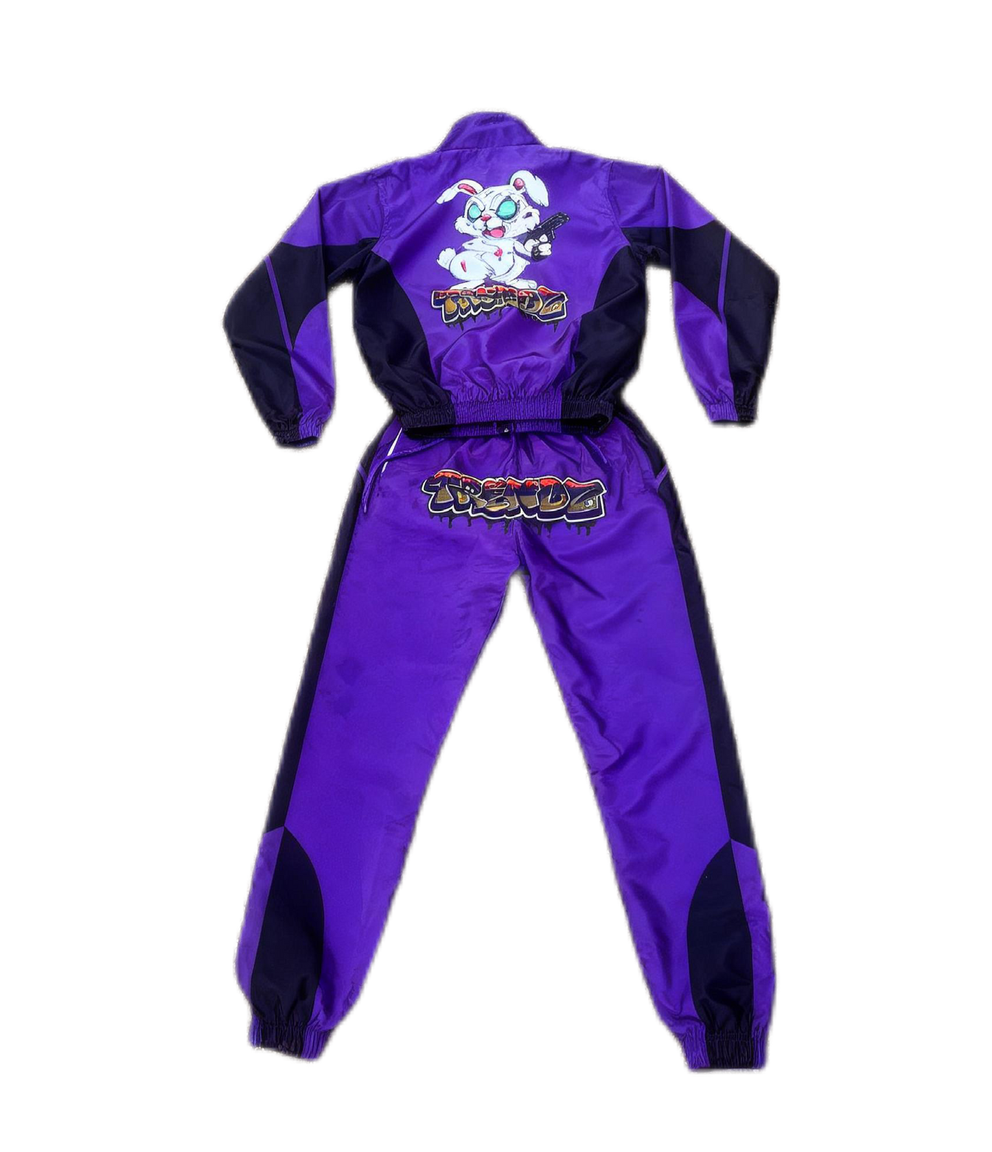 Purple/Black Trendz Windbreaker