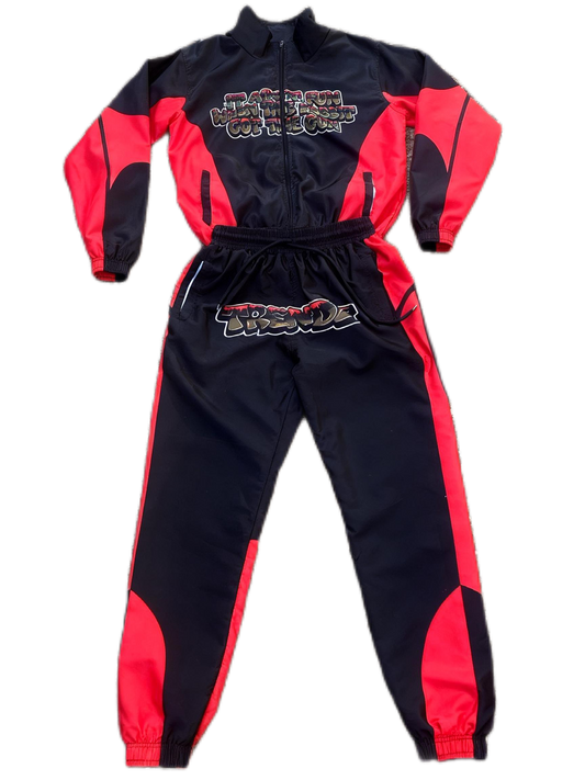 Red/Black Trendz Windbreaker