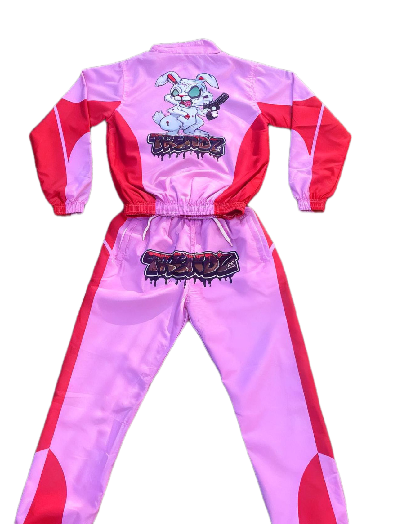 Pink/Red Trendz Windbreaker